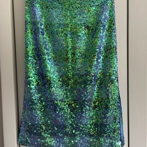 Anthropologie Maeve Sequin Skirt